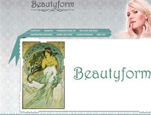 Tablet Screenshot of beautyform.de