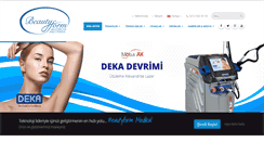 Desktop Screenshot of beautyform.com.tr